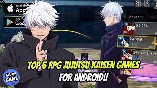 Keren bet Inimah!!Inilah 5 Game RPG Anime JUJUTSU KAISEN Terbaik Untuk Android & iOS screenshot 5