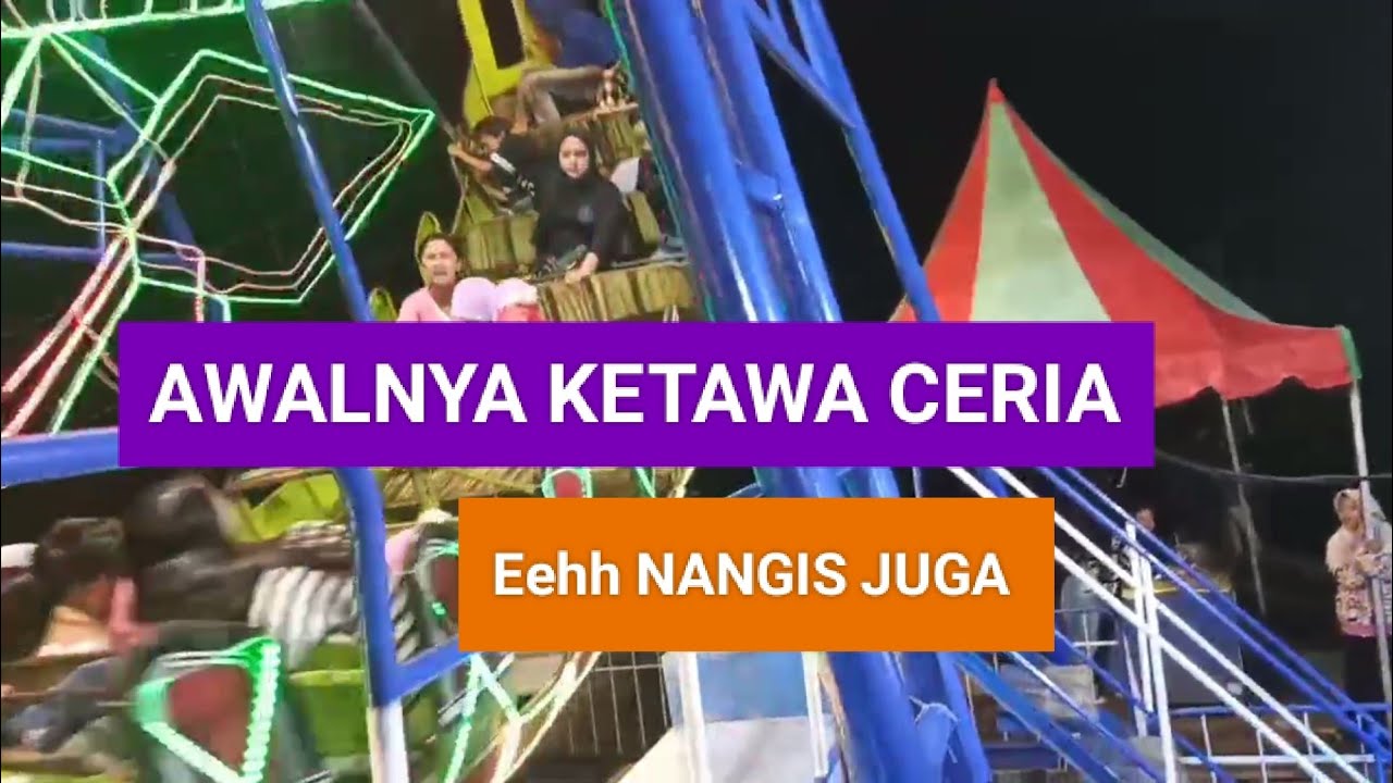 Wahana kora kora pasar malam 