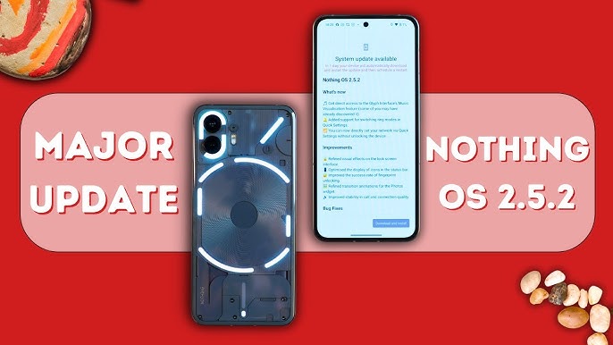 Nothing Phone (1) Nothing OS Software Update Tracker [Update: Nothing OS  2.5.2 Android 14 stable update]