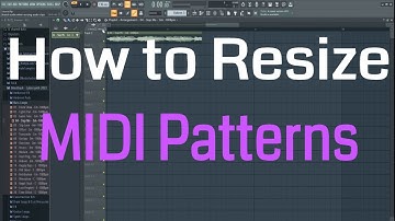 How to Resize MIDI Patterns (and Stretch Audio Clips) in FL Studio 20 [Tutorial]