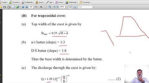 Design of Sarda Type Fall 1