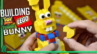 I Made Toy Story Lego Bunny In REAL LIFE Replica | 3D Sculpted Terror Custom Tutorial How To Build