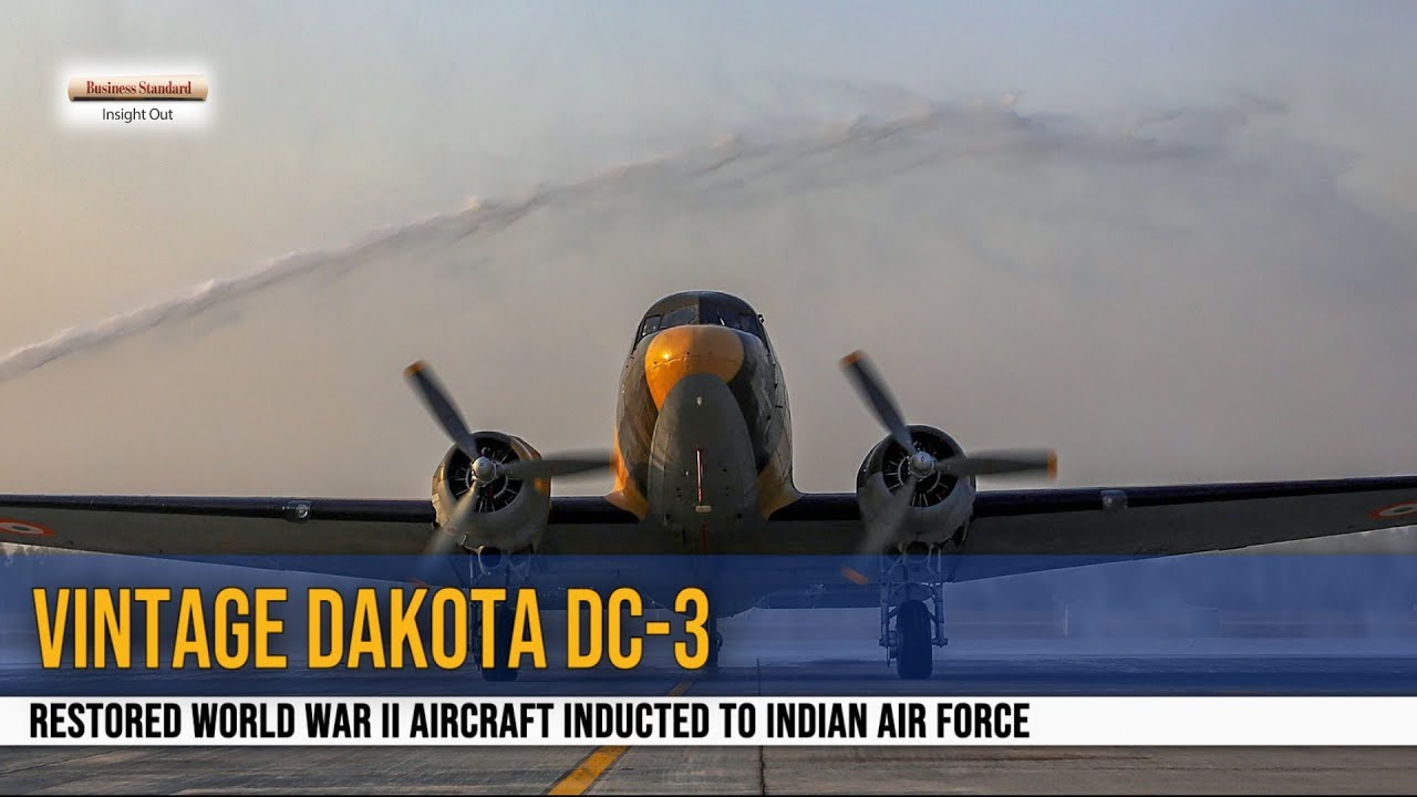 Vintage Dakota DC-3: Restored World War II aircraft inducted to
