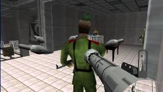 Goldeneye 007 [N64] - [The Floating/Matrix Glitch]