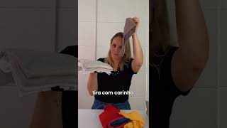 COMO DOBRAR E ORGANIZAR BLUSAS DE MANGA CURTA👚