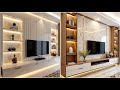 100 Elegant Modern TV Cabinet & Wall Unit Designs for Living Rooms 2025 | Home Interior Ideas