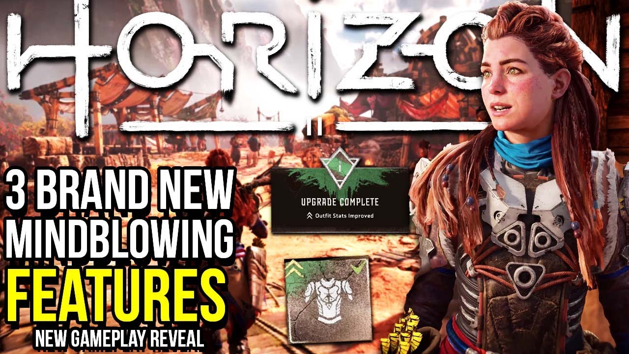 Horizon Forbidden West - NEW Hands-On GAMEPLAY Reveals Settlements, Gear Upgrades & Challenge Arena