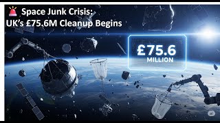 UK’s £75.6 Million Space Cleanup Mission: Why It Matters for the Future
