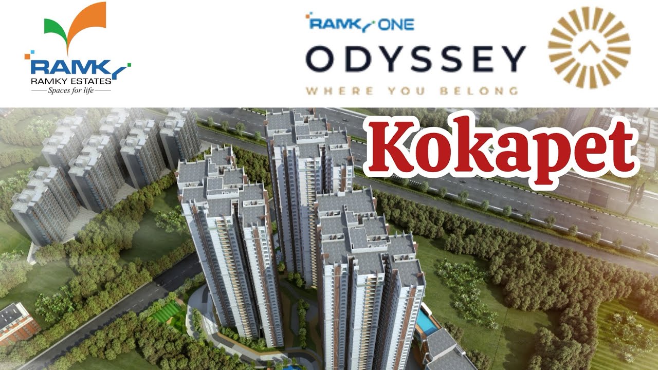 Квартира Ramky One Odyssey в Кокапете, Хайдарабад | Продается 3-комнатная квартира рядом с IT-цен...