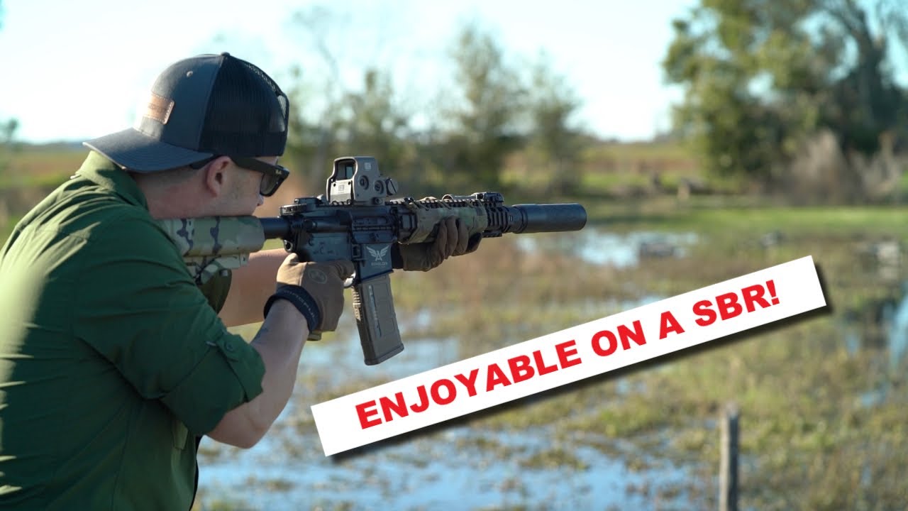 Silencerco Velos 762 - It sounds great on a SBR!