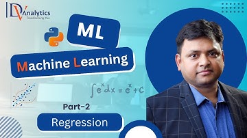 Machine Learning | Regression Analysis | Video 6 | Part 6 | Data Science Demo Videos