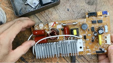 Trải nghiệm sửa nồi cơm Zojirushi chập công suất cháy cầu chì 15A