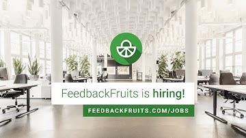 Working at FeedbackFruits