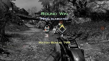 mw3- SnD bomb spot throwing knife - village