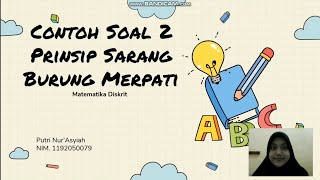 Contoh Soal Prinsip Sarang Burung Merpati