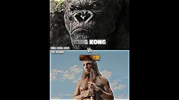 King Kong vs Beorn #kingkong #thehobbit #vsedit #vsbattle #beorn #lordoftherings #kaijubattle #wis