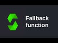 Learn Solidity (0.5) - Fallback Function