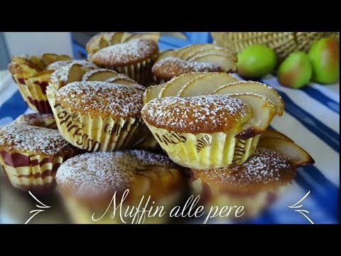 Video: Come Fare Un Muffin Alle Pere