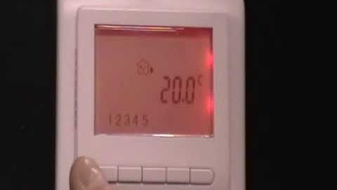 How to program Ezewarm Programable thermostat