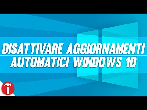 Video: Disattiva Gli Aggiornamenti Automatici