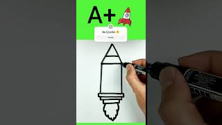 Sayılarla Resim Çizme, Roket Çizimi Çizimler Ilçizilir