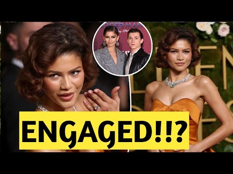 Zendaya Sparks Tom Holland ENGAGEMENT Rumors! | 2025 Golden Globes