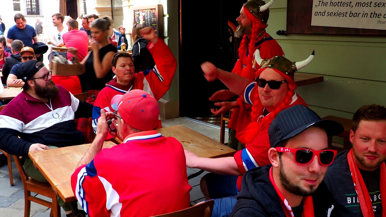 IIHF 2019 - Bratislava - Fans In The Historic Center