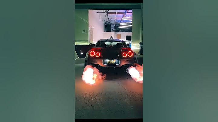 Nissan GT-R r35 Exhaust 🥵🤯🔥 #shorts #nissan #gtr #r35