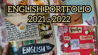 ENGLISH PORTFOLIO - Class 10 | 2021-2022 | *ideas+resources* | Class 10 English Portfolio
