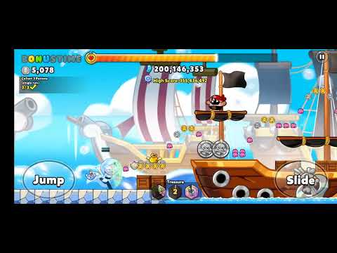 Очень Лёгкое прохождения триала Ледяного Пират Cookie Run Oven break