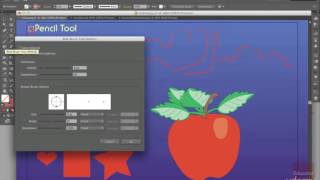 Adobe Illustrator CS6 for Beginners___Tutorial 25___Pencil Tool