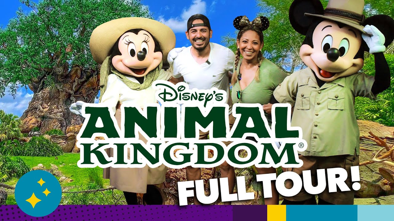 TODO Disney's ANIMAL KINGDOM en UN día! 🦁 Walt Disney World - YouTube