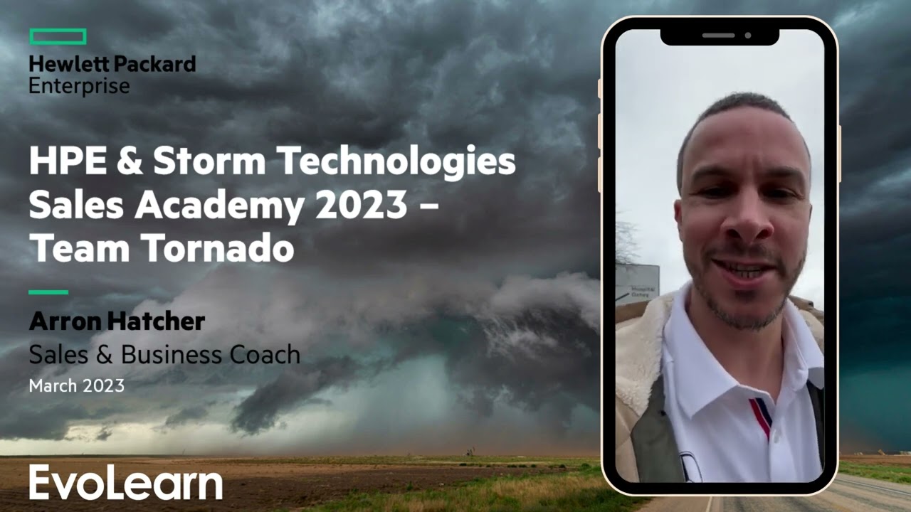 HPE & Storm Tech Sales Academy March 2023 Kick-off
