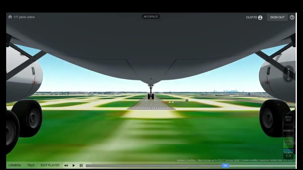 Swiss001 Butter Landing A350 Geofs Butter Landing With Cursor