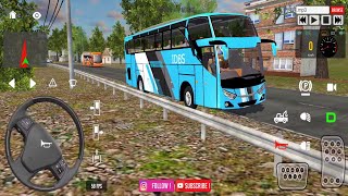 IDBS Simulator Bus Lintas Sumatera - #12 Best Android Gameplay | Indonesia Bus Driving Games 2021 screenshot 4