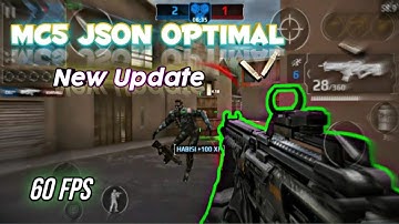 MODERN COMBAT 5 JSON OPTIMAL 60FPS v.5.8.6D (New Update)
