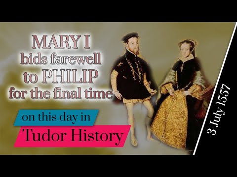 3 July - Mary I bids farewell to Philip for the final time #shorts