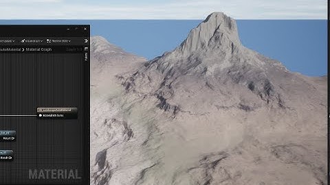 UE5 Landscape Auto Material - Materials Finished