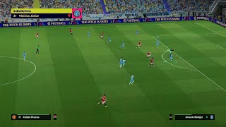Manchester City teach Manchester United a lesson late PES 25