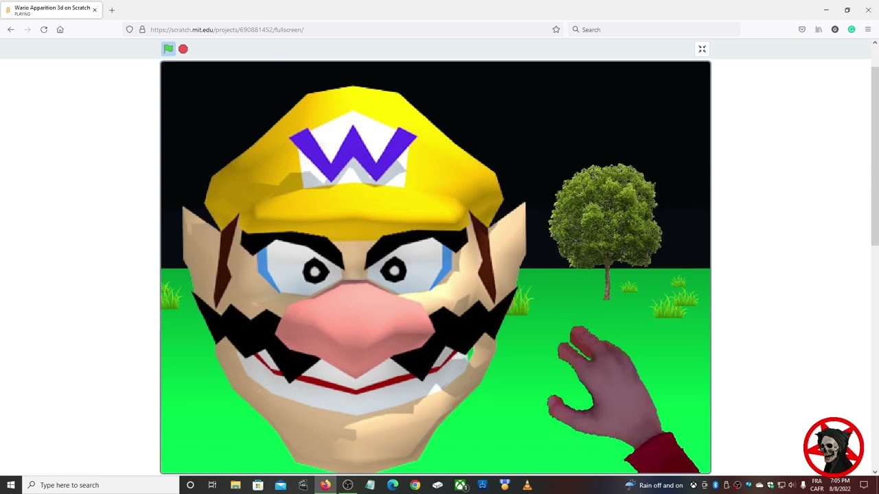 Scratch Wario Apparition 3D