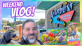 Stardust Vintage Emporium, Getting Things Out of Storage, The Cave Roseville & My Dogs! Weekend Vlog