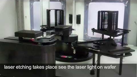 silicon wafer laser system and laser automation  www.wlsc.com wafer laser marking system