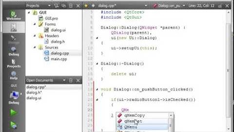 C++ Qt 18   QRadioButton