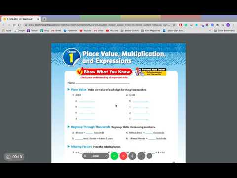 4th Grade Place Value, Multiplication, and Expressions Review - YouTube