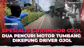 Viral! 2 Pelaku Curanmor Babak Belur Diamuk Massa Usai Targetkan Motor Ojol | OneNews Update