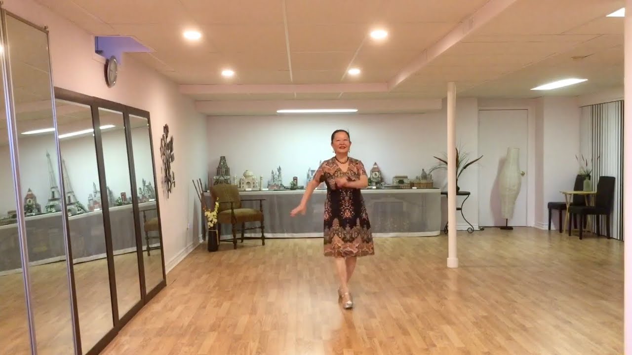 Mellow Line Dance (with teaching) - YouTube