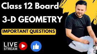 Important Question || 3 - D Geometry ||  lec 3 | Class 12  | Chapter 11 | Shivang Math Academy