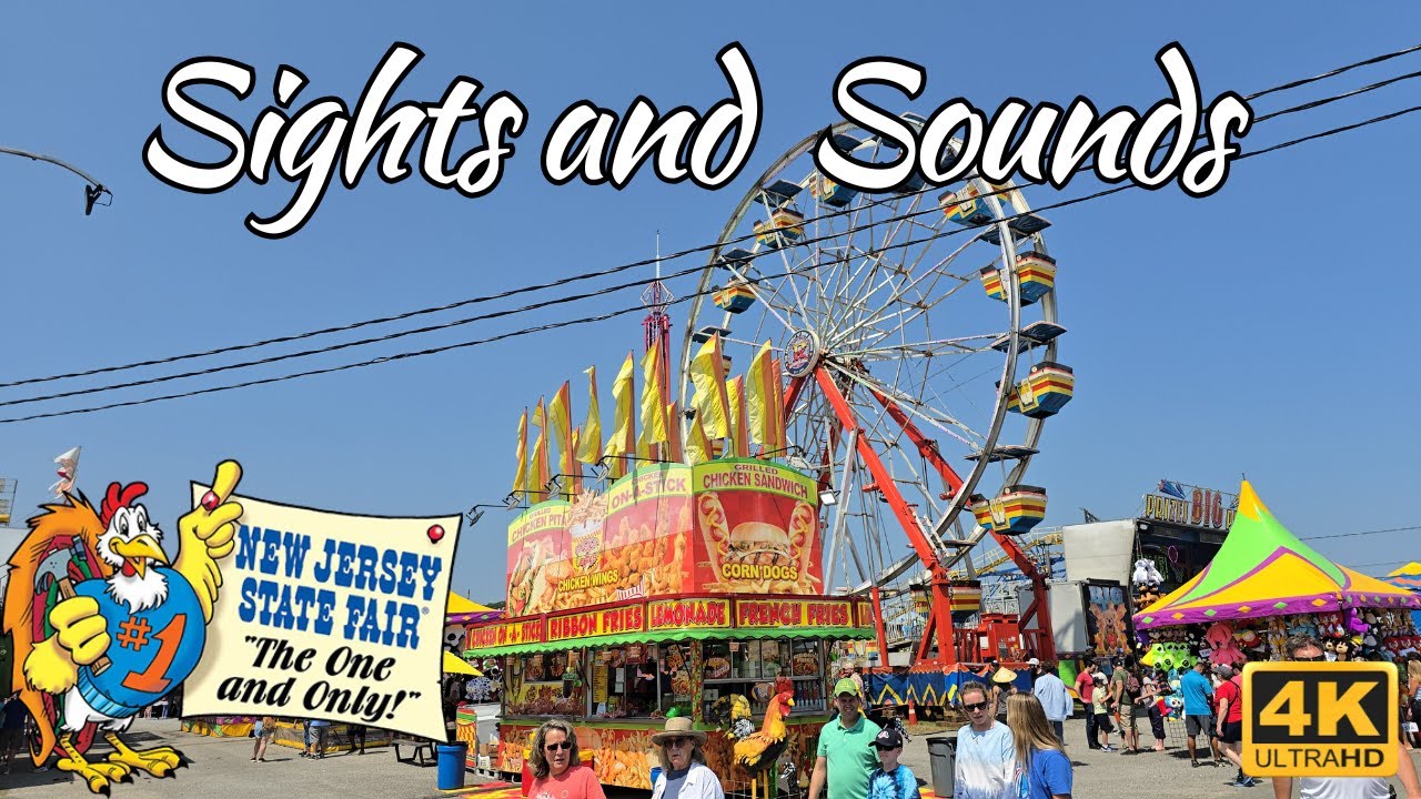 Sussex County Fair 2025 🎡 Sights & Sounds in 4K | New Jersey State Fair Magic!