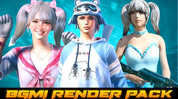 BGMI 3D RENDER PACK FOR THUMBNAIL || BGMI RENDER PACK || TOXIC LEGEND