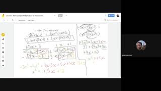 Polynomials Lesson 3  More complex polynomial multiplication